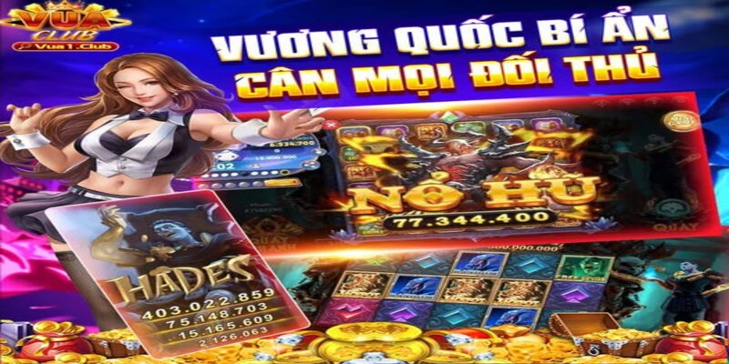 Hades VuaClub với chủ đề thần thoại Hy Lạp thu hút nhiều người chơi